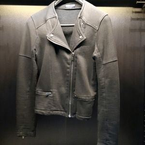 Gap black moto jacket size small